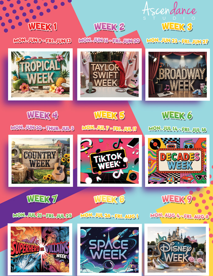summer camp flyer